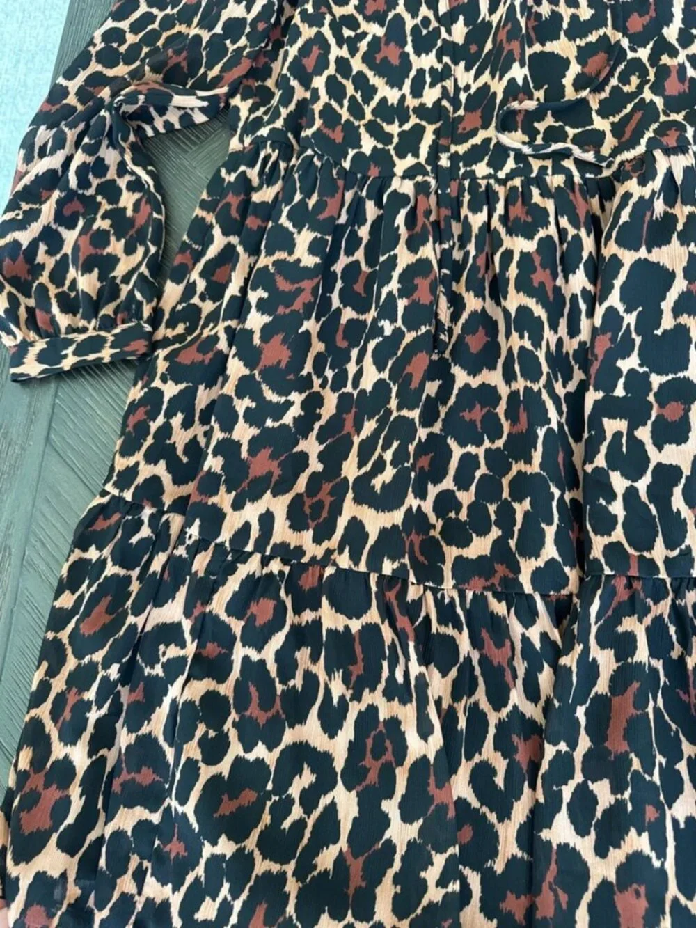 J.Crew Leopard Print Mini Dress XS | Fall Family Photos Concert Nashville Outfit